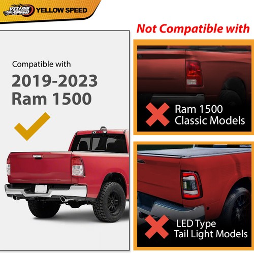 Fit For 2019-2022 Ram 1500 Taillight Lamp Right Passenger Side 55112988AE New - Picture 6 of 12