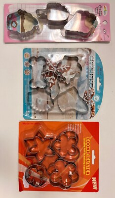 3 Set of Cookies Tool Cutter Different styles of Mold -Free Shipping