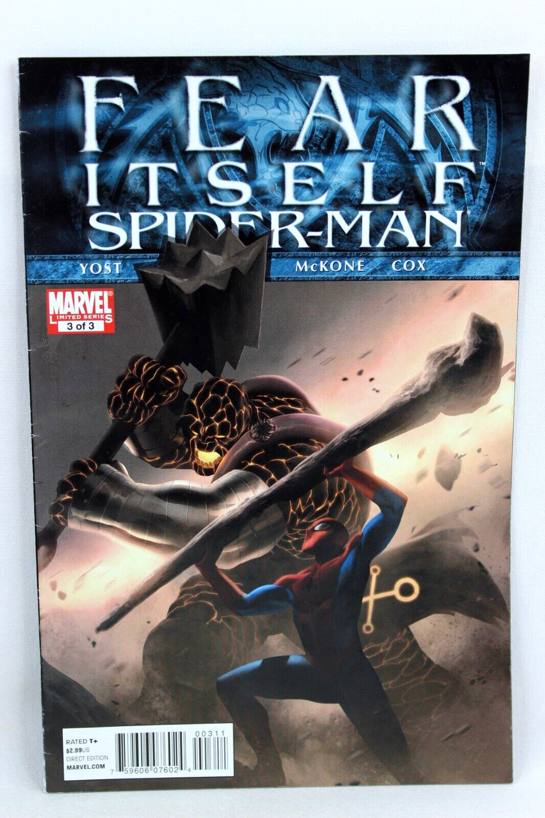 Fear Itself Spider-Man #3 Day Three 2011 Marvel Comics G/G+