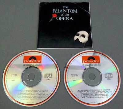 The Phantom Of The Opera - Andrew Lloyd Webber (2 CD, Club Edition, Polydor)