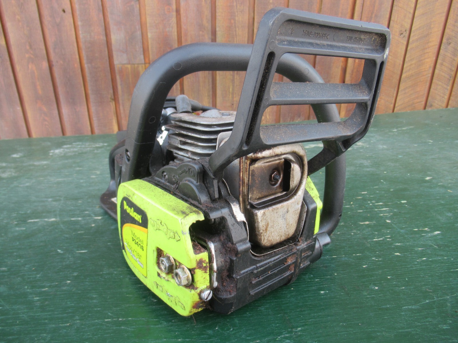 Vintage POULAN P3416 Chainsaw Chain Saw eBay