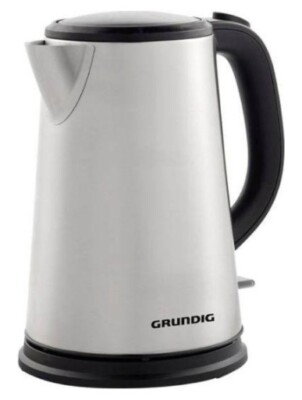 GRUNDIG Edelstahl Wasserkocher / Schwarz 2200W 1,7L Modell GWK5620 Germany