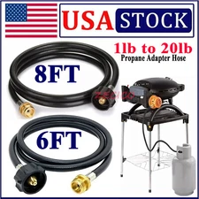 Propane Adapter Hose LP Tank 1lb to 20lb Converter QCC1 For Mr. Heater Big Buddy