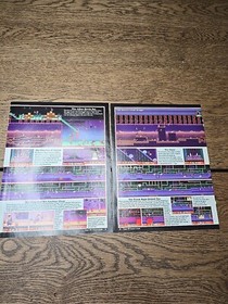 Animaniacs SNES Super NES Buyers Guide Pullout Cheat Sheets Cut Outs Vtg 1994