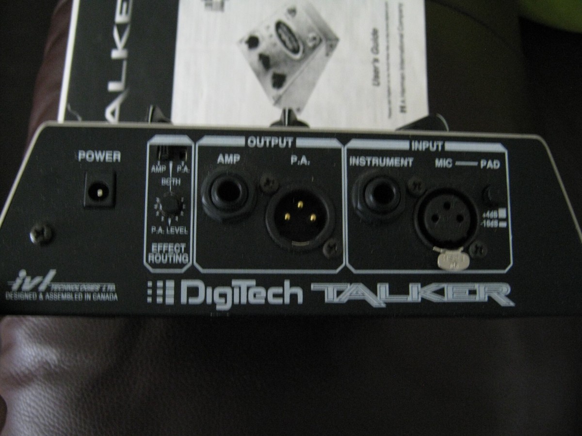 DigiTech Talker 音出し未確認| ヤマダウェブコム