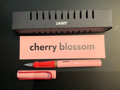 LAMY safari SUMME SPECIAL EDITION cherry blossom Füller 0E8 Federstärke M
