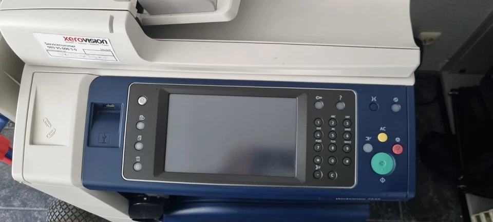 Multifunktionsnetzwerk Drucker XEROX WorkCentre 7535 - Bild 2 von 4