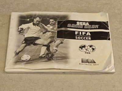 Jeu FIFA Soccer Pour Sega Game Gear - Bon état (TBE) - Console Portable Vintage