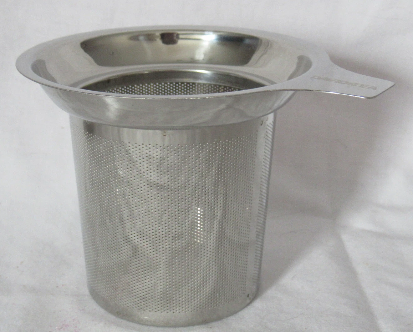 Davids Tea NEWEST Style SILVER PERFECT INFUSER stainless steel for loose tea
Opens in a new window o