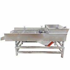 12mm Round Screen Electric Linear Shaker Straight Vibrating Sifter One Layer110V