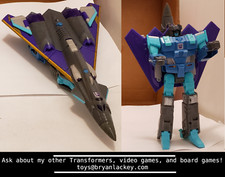 Transformers Darkwind Ultra Class Universe 2 Action Figure Decepticon Grey Jet