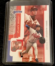 2001 Fleer Game Time #31 Greg Maddux Atlanta Braves