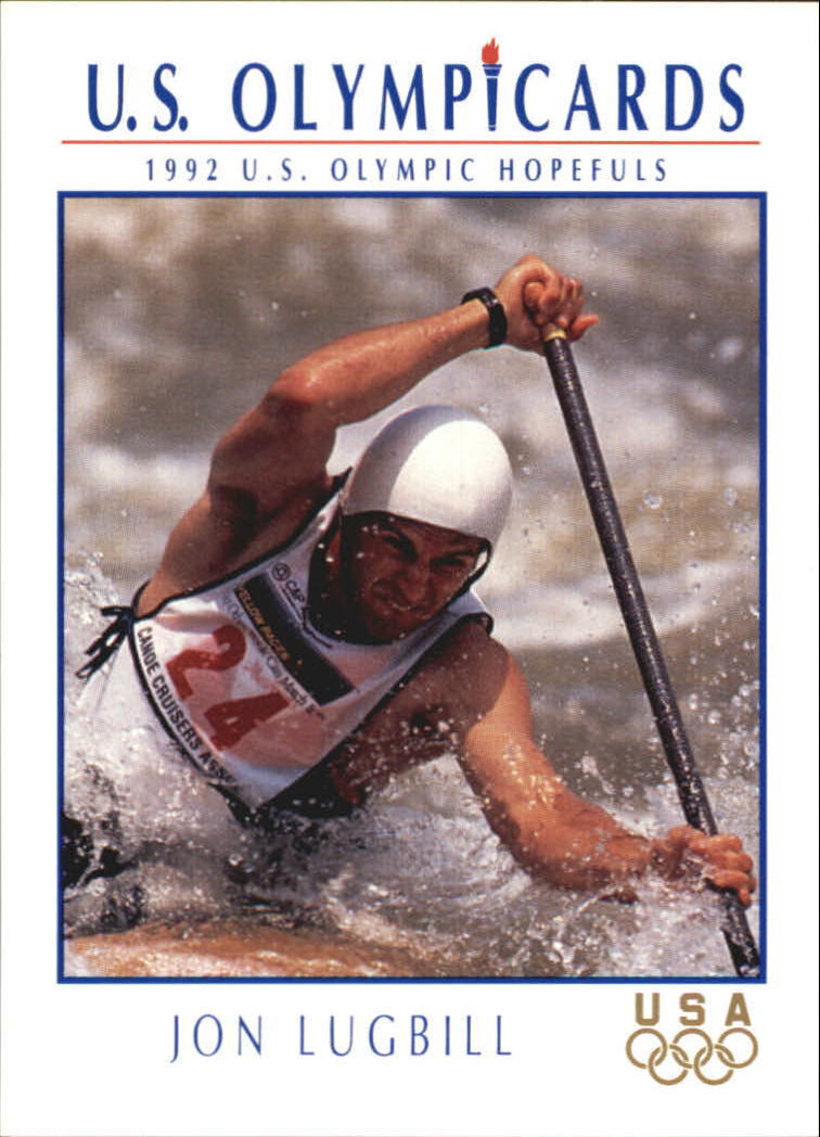 1992 Impel U.S. Olympic Hopefuls Multi-Sport Card #30 Jon Lugbill/Canoe/Kayak