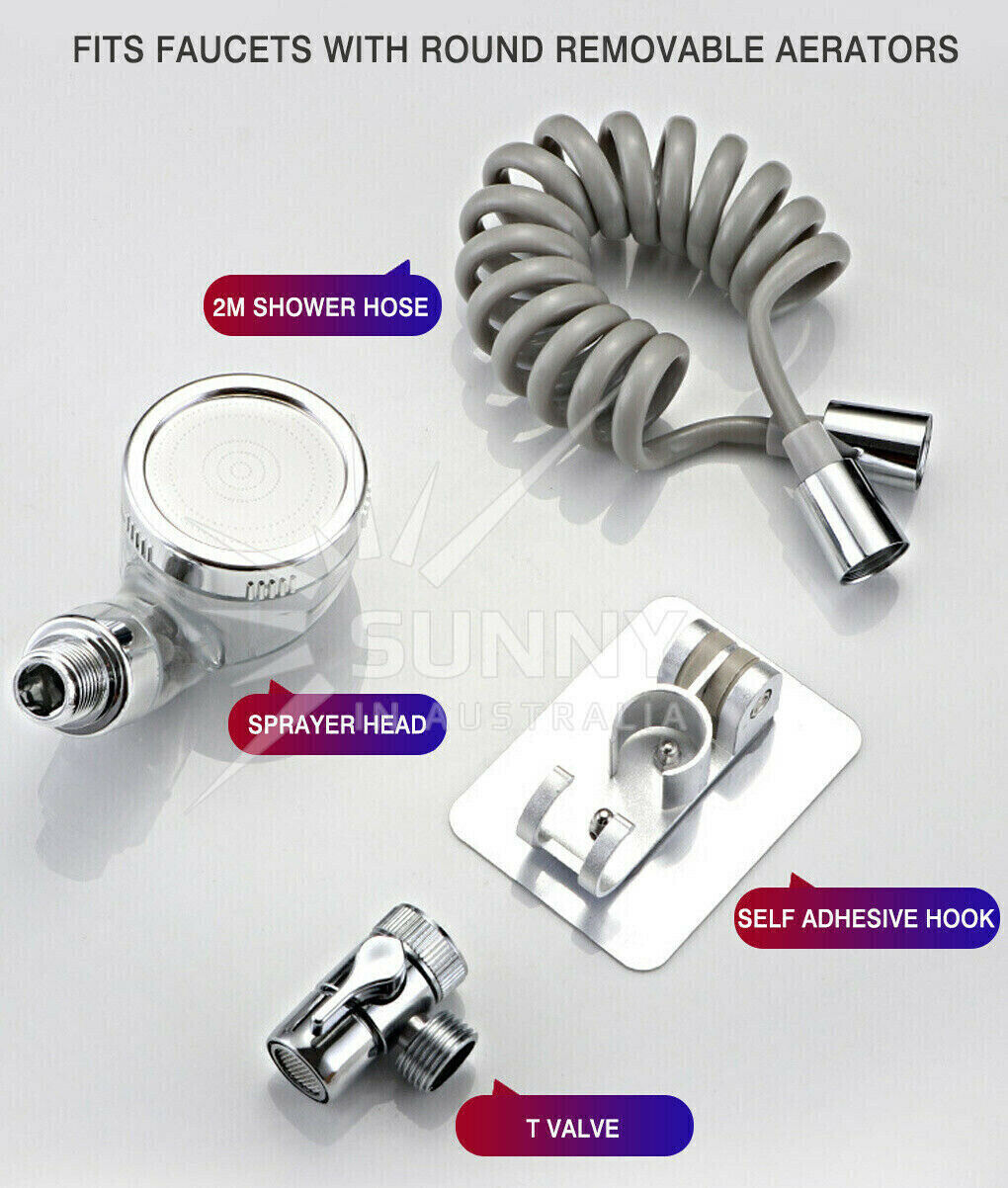 Vivva Hand shower Quick Connect Sink Hose Spray Set For Hair Washing