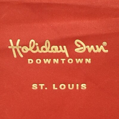 1960s Holiday Inn Restaurant Menu Downtown St Louis Mill Creek Valley Missouri