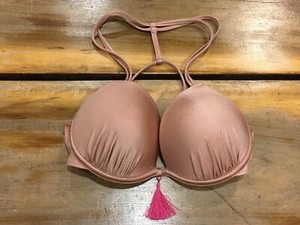 rose gold bikini top