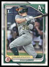 Ryan Lasko 2024 Bowman 1st #BP-105 Oakland Athletics