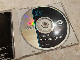 Ys Books I & II (TurboGrafx 16 CD) CIB Complete TESTED
