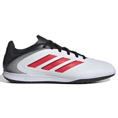 adidas Kinder Indoor Fußballschuh COPA PURE III CLUB IN Jr weiss-rot Gr. 31 - 38