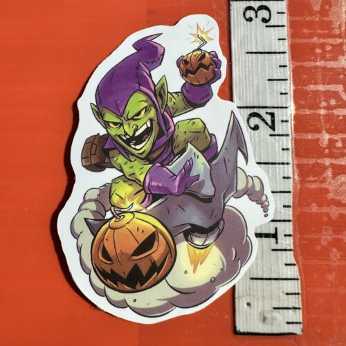 Green Goblin Spider-Man STICKER Marvel DECAL - Picture 1 of 1