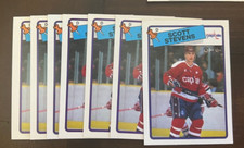 1988-89 O-Pee-Chee Washington Capitals OPC 84 Team Card Lot -Duplicates Pictured
