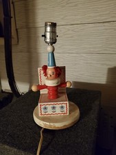 Vintage Jack In The Box Clown Light