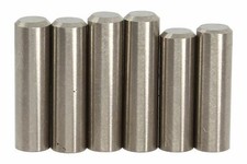Alnico 3 Modern Bevel Rod Magnet Staggered Set .187" diameter