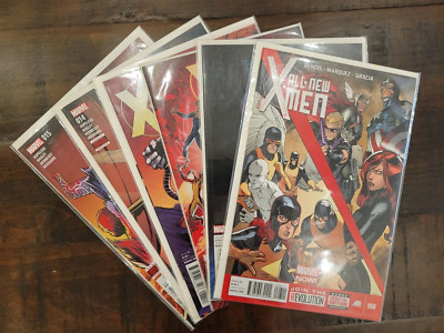 All-New X-Men Vol 1 #8, All-New X-Men Vol 2 #7, 9, 11, 14, and 15 - Lot, Run