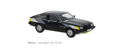 Pcx87 870103 Opel Manta B CC Opel Manta B CC, Schwarz, Magic, 1980 HO 1:87