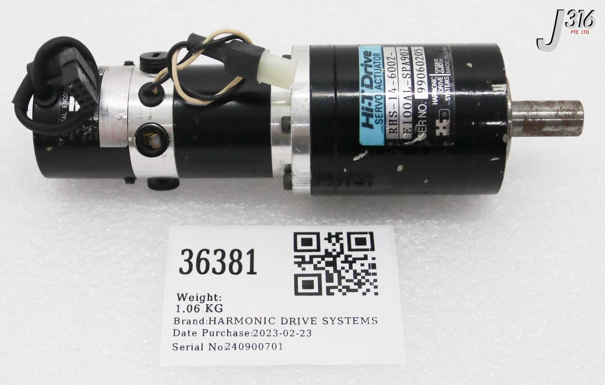 【リクエスト品】 36381 HARMONIC DRIVE SYSS HI-T DRV SERVO ACT W/ME-02-L RHS-14-6002