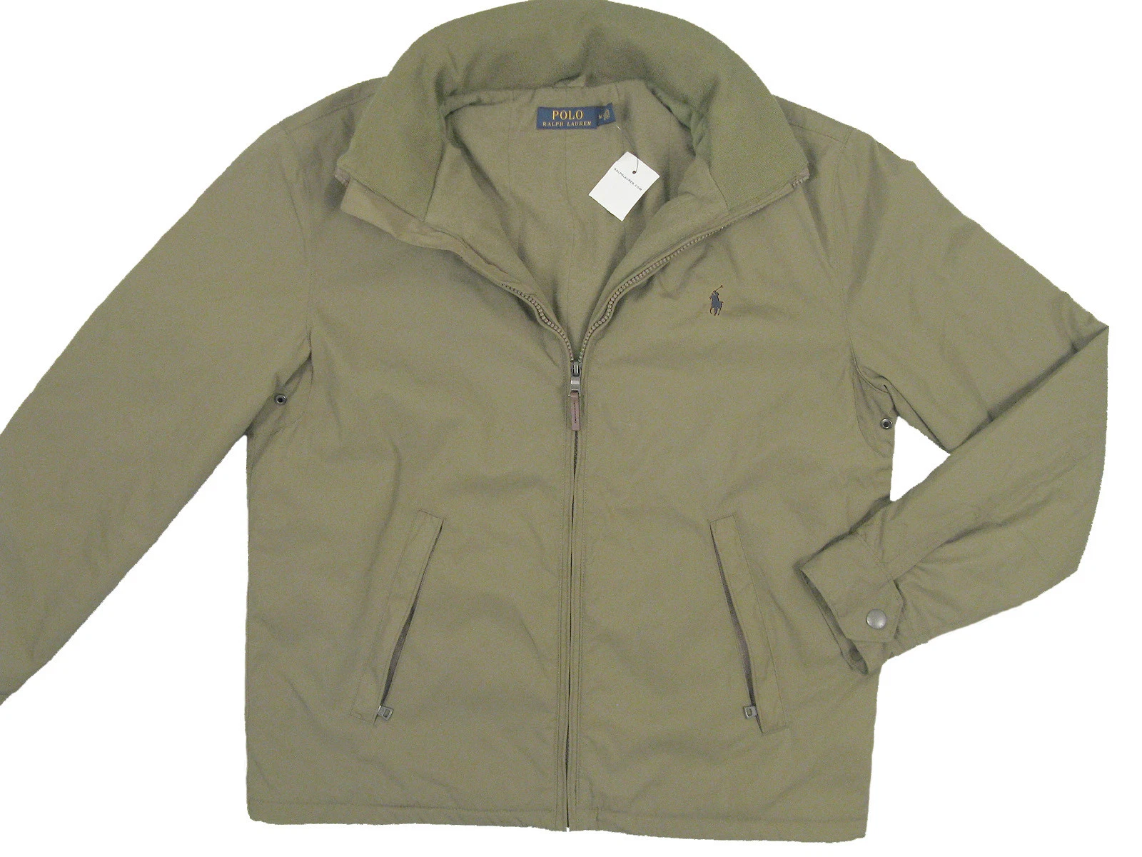 NEW Polo Ralph Lauren Perry Jacket (Coat)! Light Olive Green Fleece Lining
Opens in a new window or 