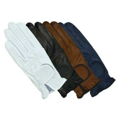 % haukeschmidt Galaxy Reithandschuhe Lamm-Leder Größe 6-11 UVP €64,50 -NH