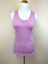Lole M Shantal Tank Racerback Shelf Bra Pink Medium Active Athletic Workout