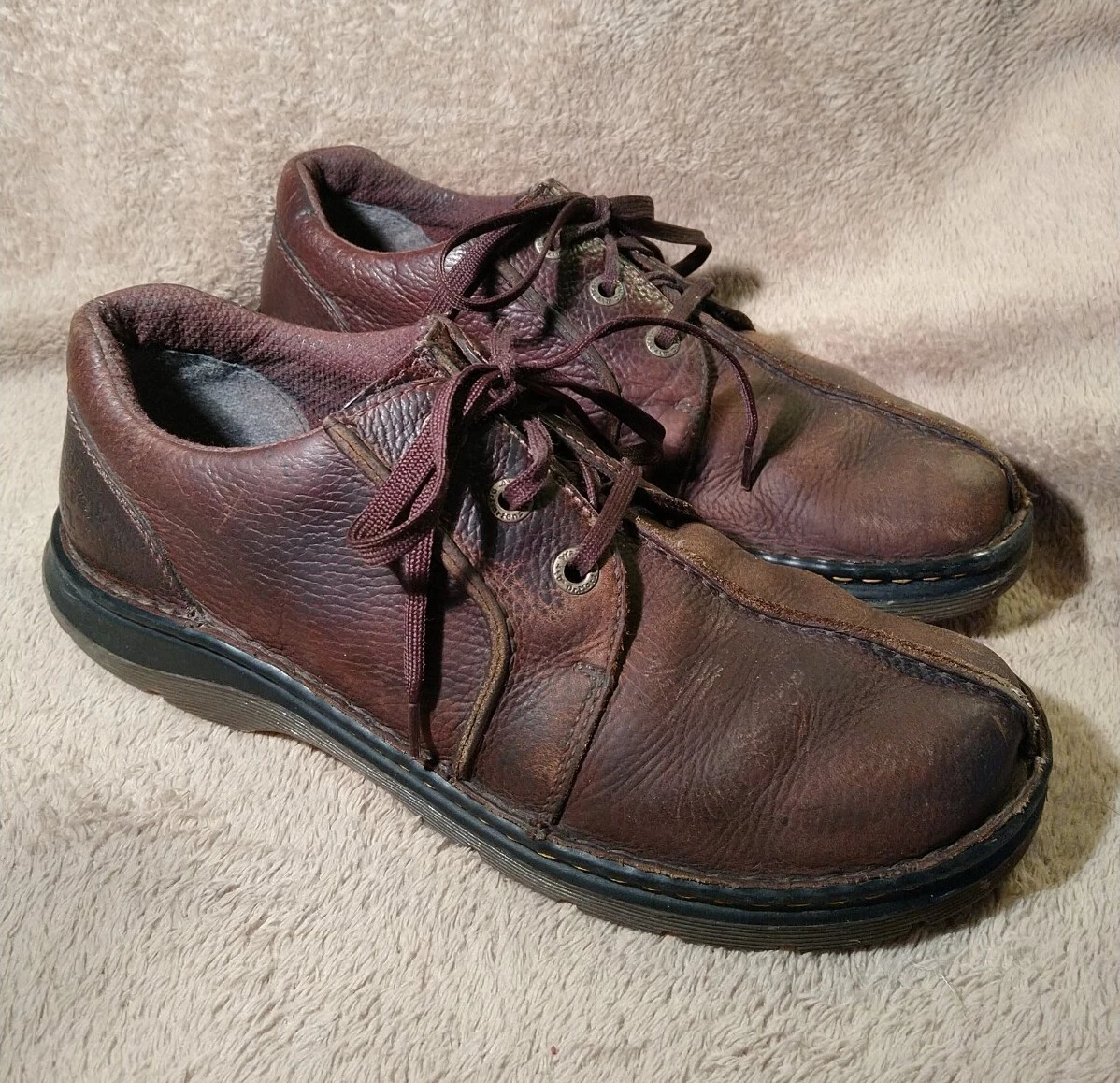 Dr. Doc Martens Ripley 3 Eye Casual Split Toe Oxfords Men s size 11 BrownLeather