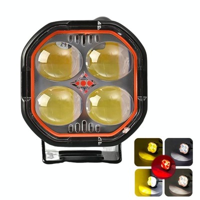 Sunlite Set Riflettori Ruota Bicicletta Ambra/Rosso – Sicurezza Notturna, Kit Da 2 (o Più)
