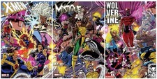 (3 Pack) X-Men Connecting Cover Set 2025 Kaare Andrews Exclusive Variants
