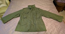  M-Short 1967 M-65 Field Coat  Hood OG-107 Vietnam Vintage Jacket Green