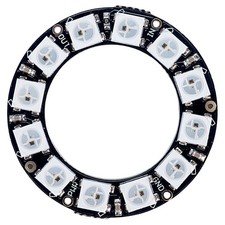 Image of Adafruit NeoPixel Ring 12 Addressable RGB LEDs