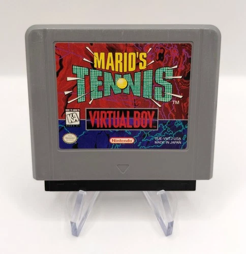 Mario's Tennis (Nintendo Virtual Boy, 1995)
