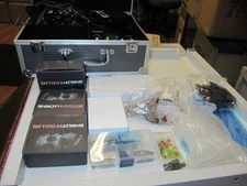 Tattoo Machine set up with 3 gun +accessories stored in carrying case