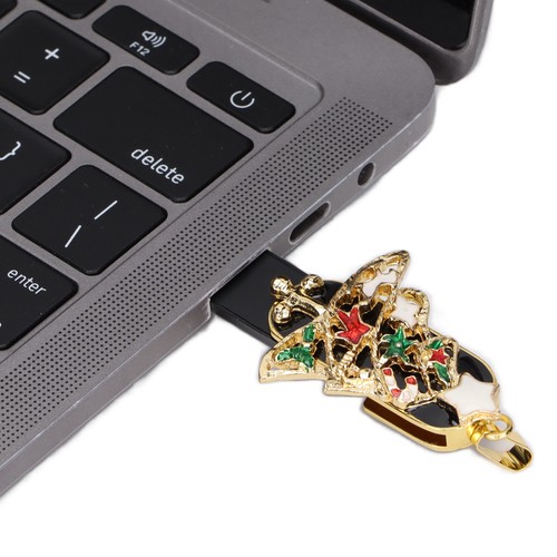 32GB U Disk Fast Transmission Christmas Tree Memory Stick Mobile Storage Tra NEW - Zdjęcie 7 z 12