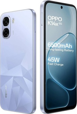 OPPO K14x 5G (Blue, 128GB 6GB RAM) Dimensity 6300 Processor Global