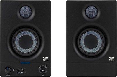 PreSonus Eris E3.5 Pair of 2 3.5 Active Media Reference Monitors Bluetooth V2