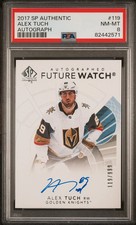 2017 SP Authentic Hockey - Alex Tuch #119 - Autograph - FUTURE WATCH AUTO - PSA