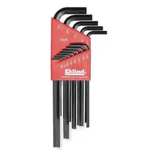 Eklind 11213 13 Piece Sae L-Shape Hex Key Set, 11213