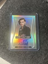 Millie Bobby Brown 2020 Leaf Pop Century Auto Card /45 Eleven Stranger Things