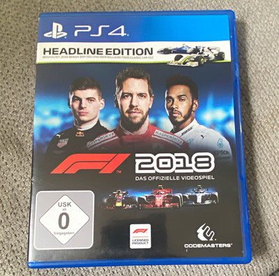 Codemasters F1 2018 Headline Edition für PS4   USK 0   PAL (2018)