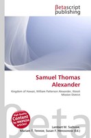 Lambert M. Surhone (U. A.) | Samuel Thomas Alexander | Taschenbuch | Englisch