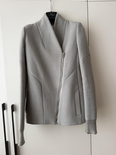 Damen IRO Blazer Grau Wolle S