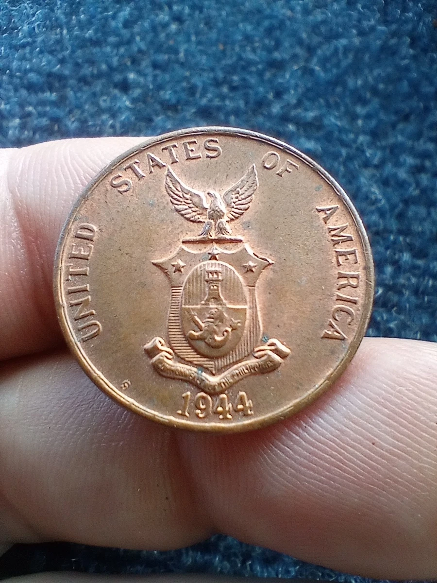 Copper 1944 Year U.S. Philippine Coins (1898-1946) for sale | eBay